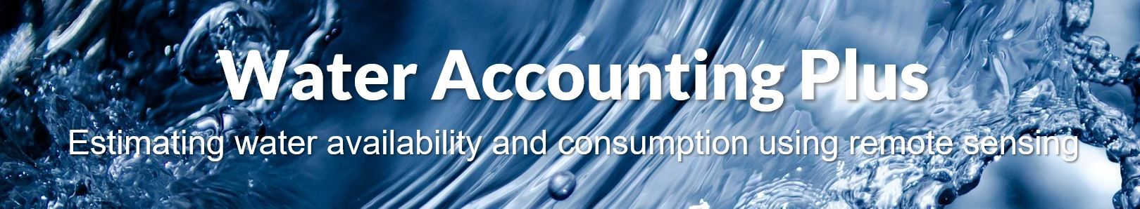 Water Accounting Plus